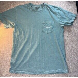 Old Florida Outfitters Comfort Colors Women’s Size M Teal Graphic Pocket Tee
